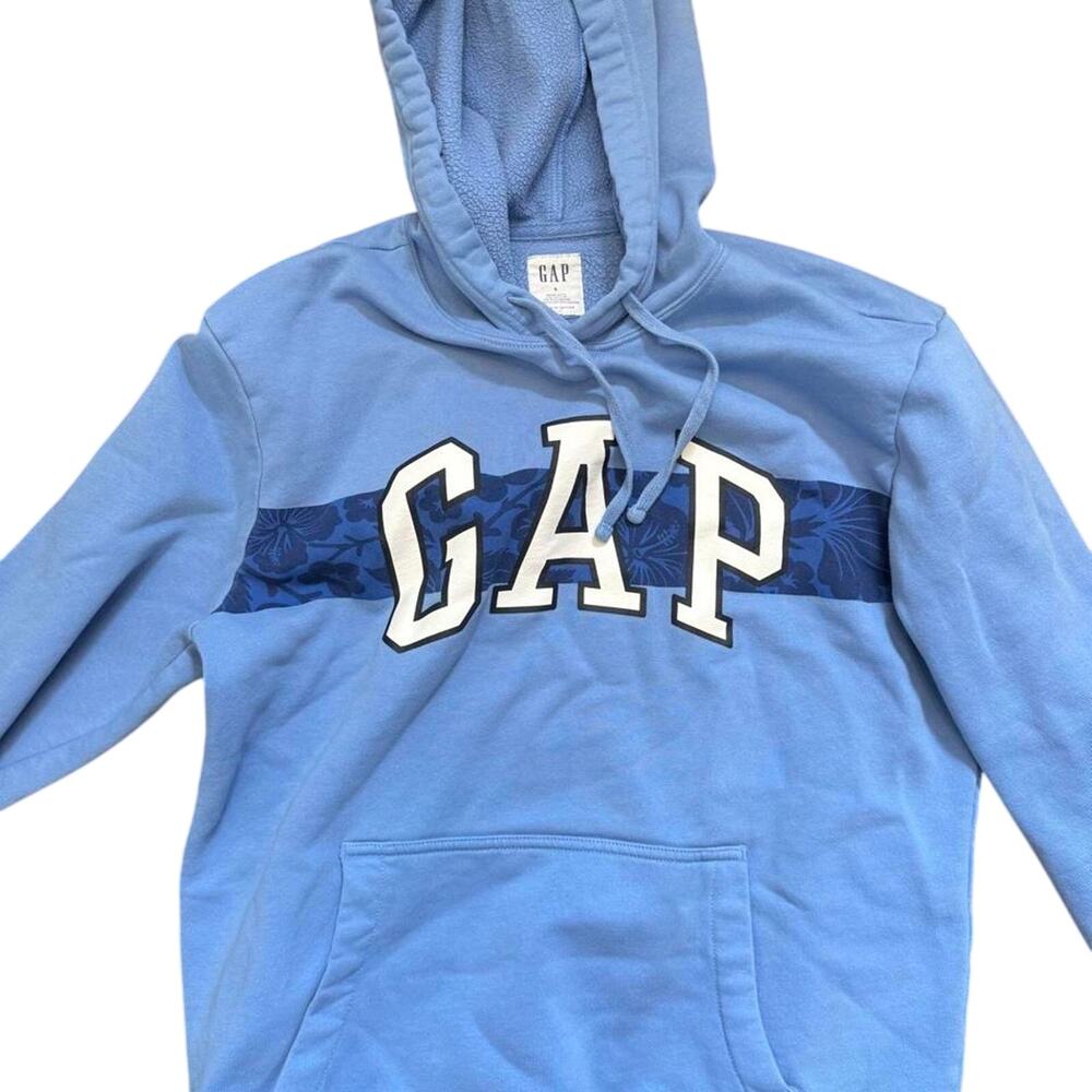 Vintage gap blue hoodie with